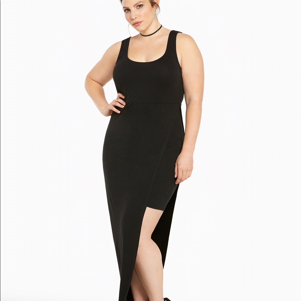 Torrid High Slit Maxi Dress